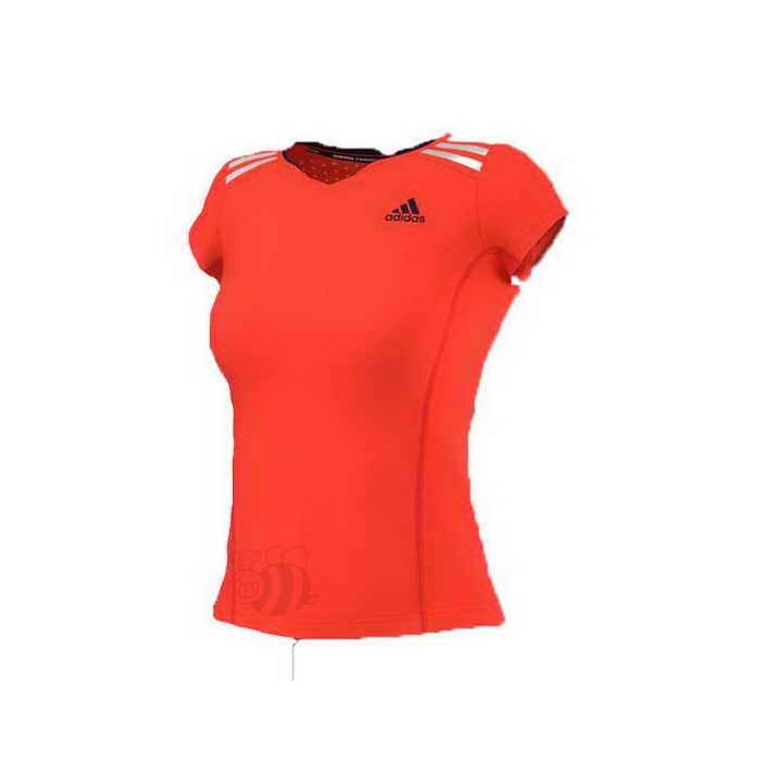 Adidas-T-shirt-BT-Clima-Tee-Orange-Lady-1