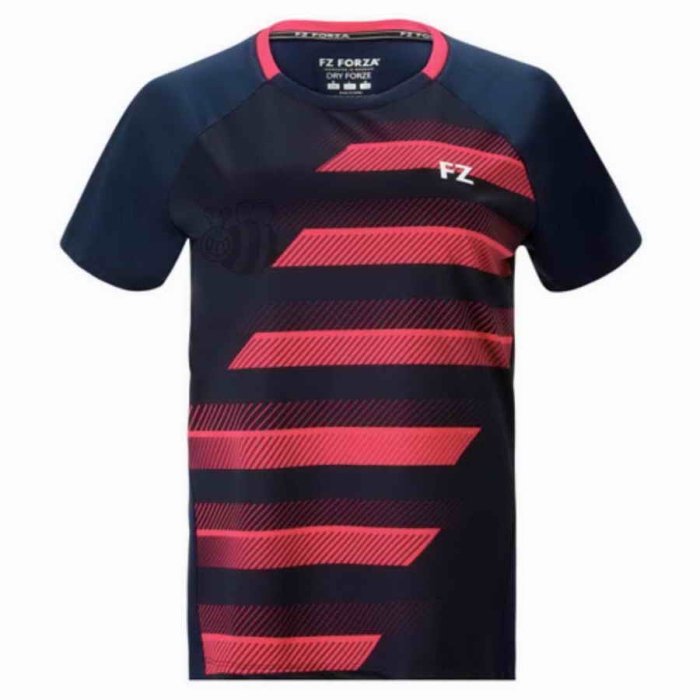 Forza-T-shirt-Cream-Black/Pink-Lady-1