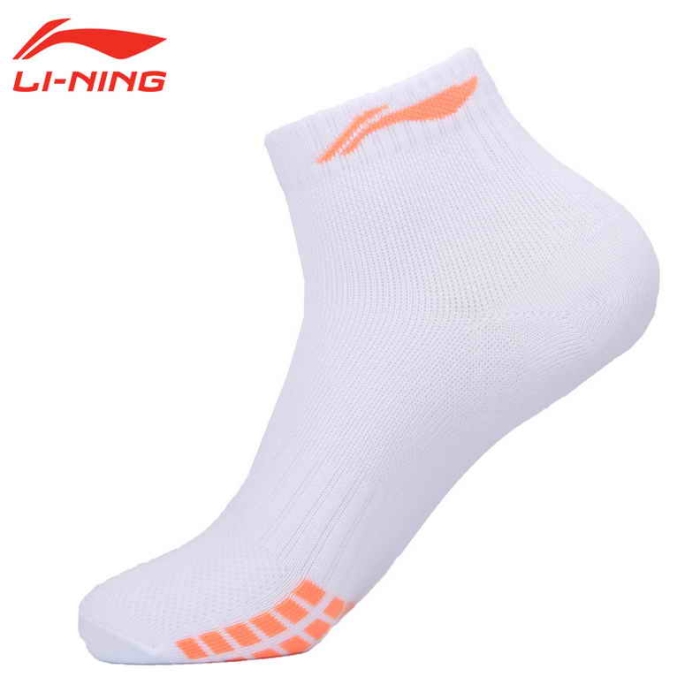 Li-Ning-Sok-AWSJ166-White/Orange-Lady-1