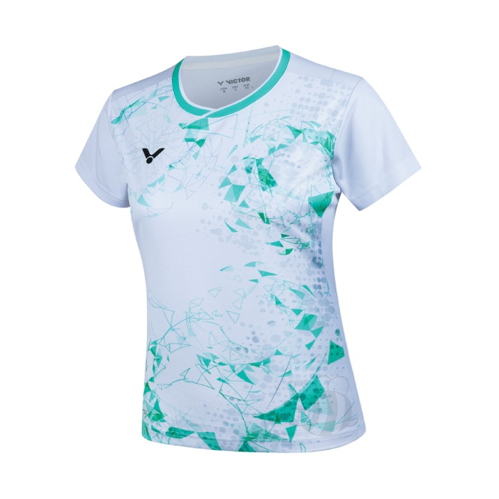 Victor-T-shirt-T-51003TD-TTY-G-White/Green-Lady-1