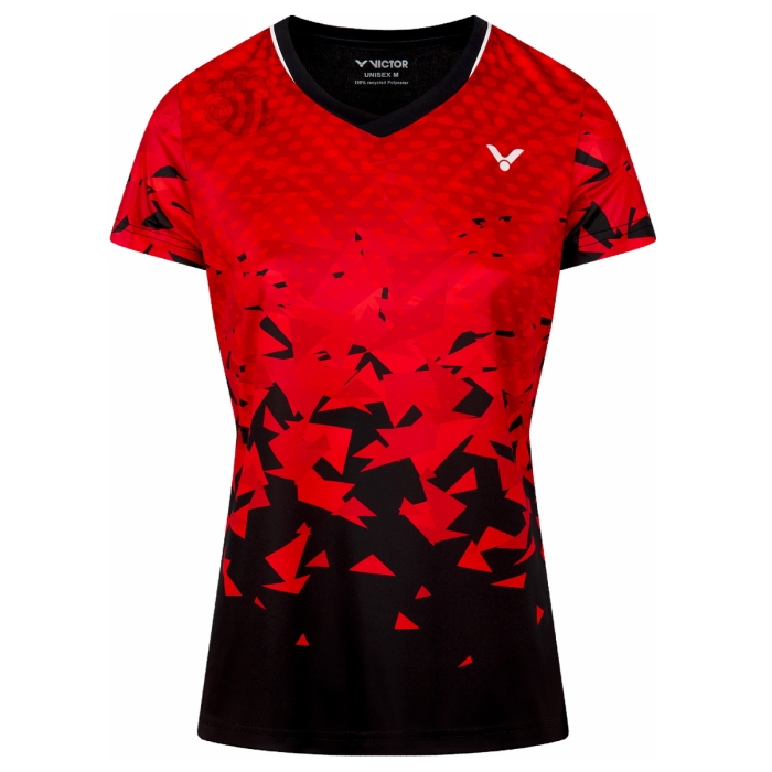Victor-T-shirt-T-54101-D-Red-Lady-1