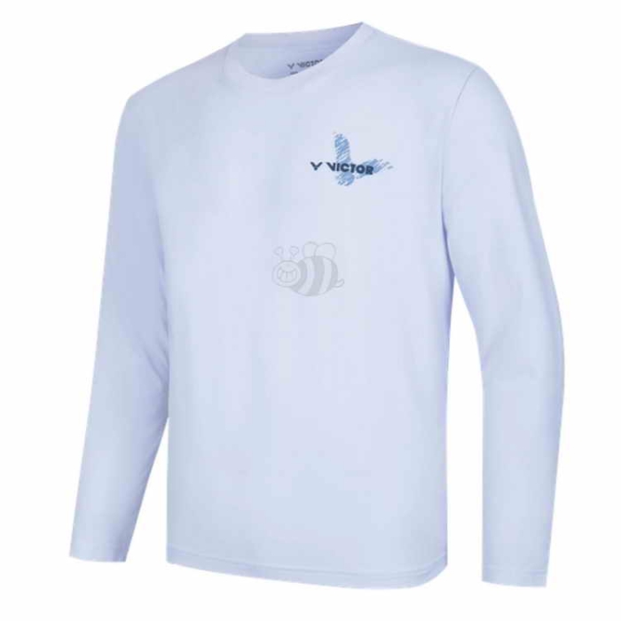 Victor-T-shirt-T-55103-A-White-Longsleeve-1