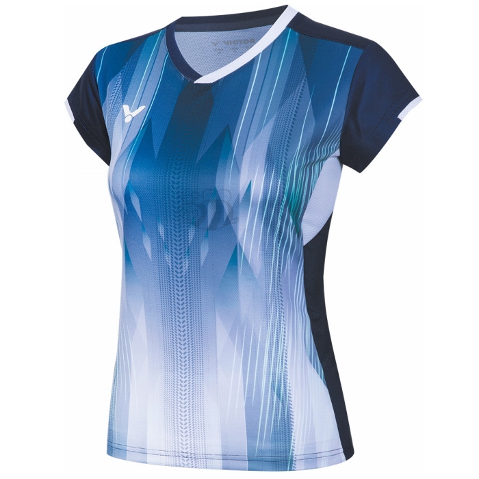 Victor-T-shirt-T-61002TD-F-Blue-Lady-1