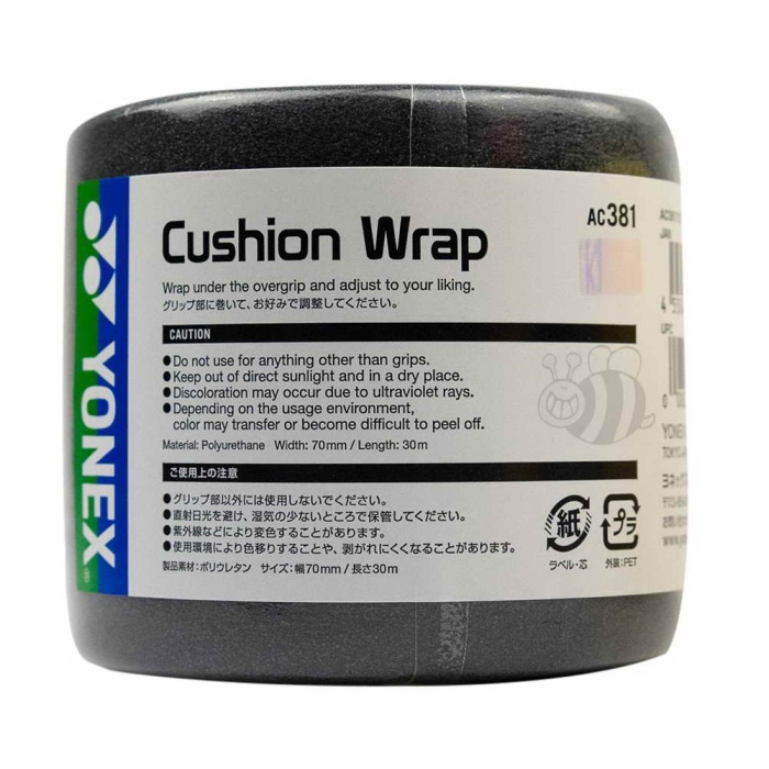 Yonex-AC-381-Cushion-Wrap-Black-7581-1