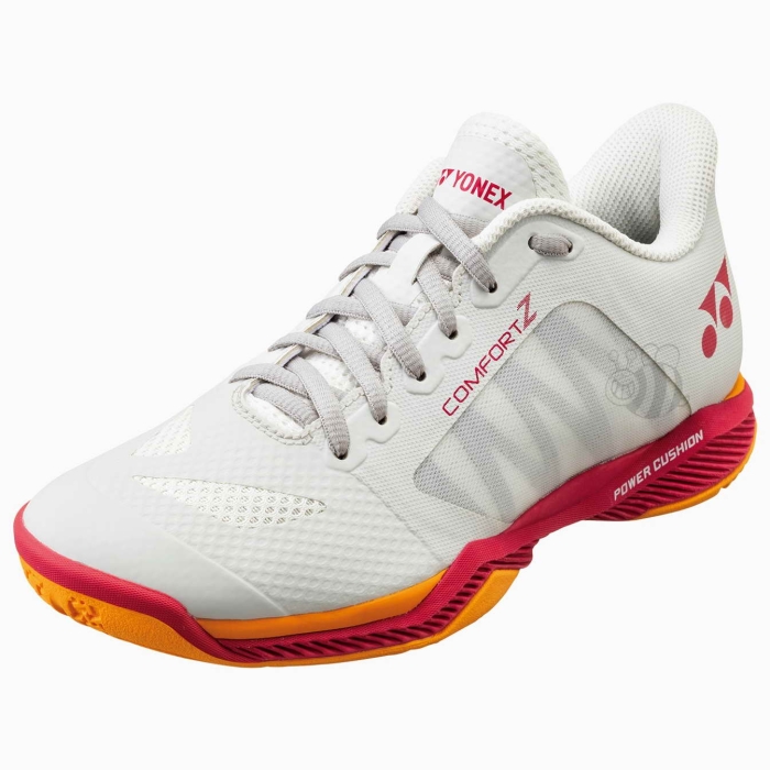 Yonex-Comfort-Z3-2025-Off-White/Red-Lady-1