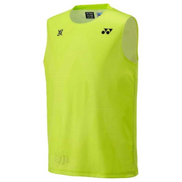 Yonex-T-shirt-10687-VA-Collection-Lime-Green-Sleeveless-1